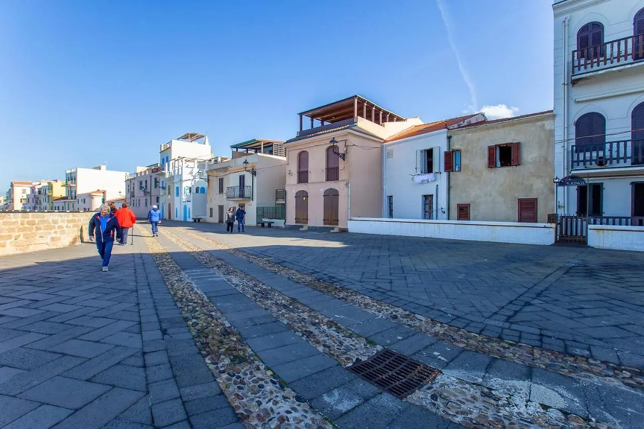 Sardinia Re - Cavour Loft Sea View Lägenhet Alghero