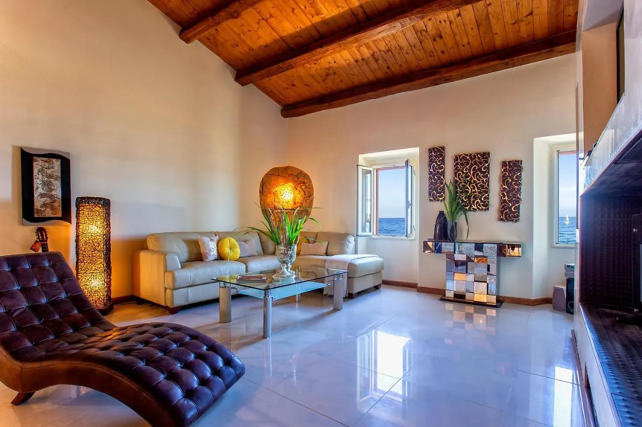 Sardinia Re - Cavour Loft Sea View Lägenhet Alghero